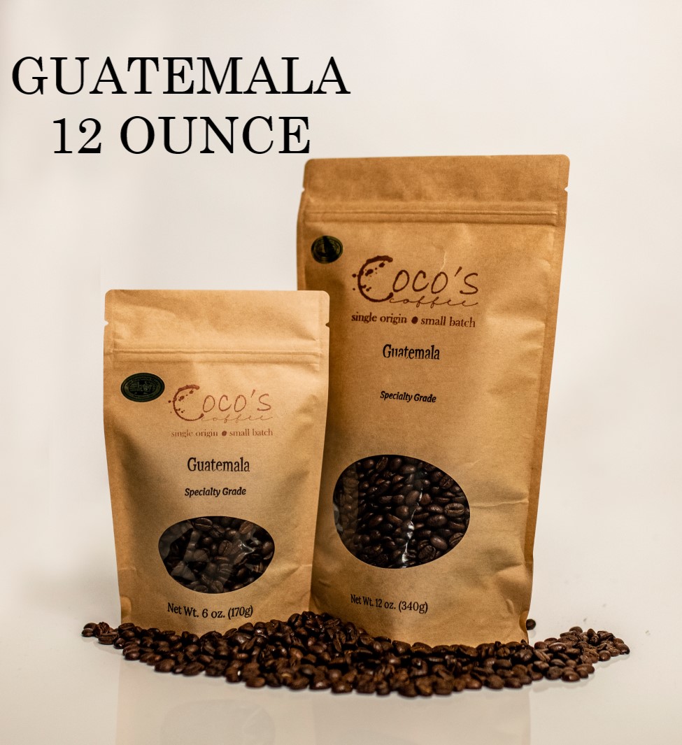 Guatemala- 12 oz – Coco's Coffee | NH's Premier Single Batch Coffee