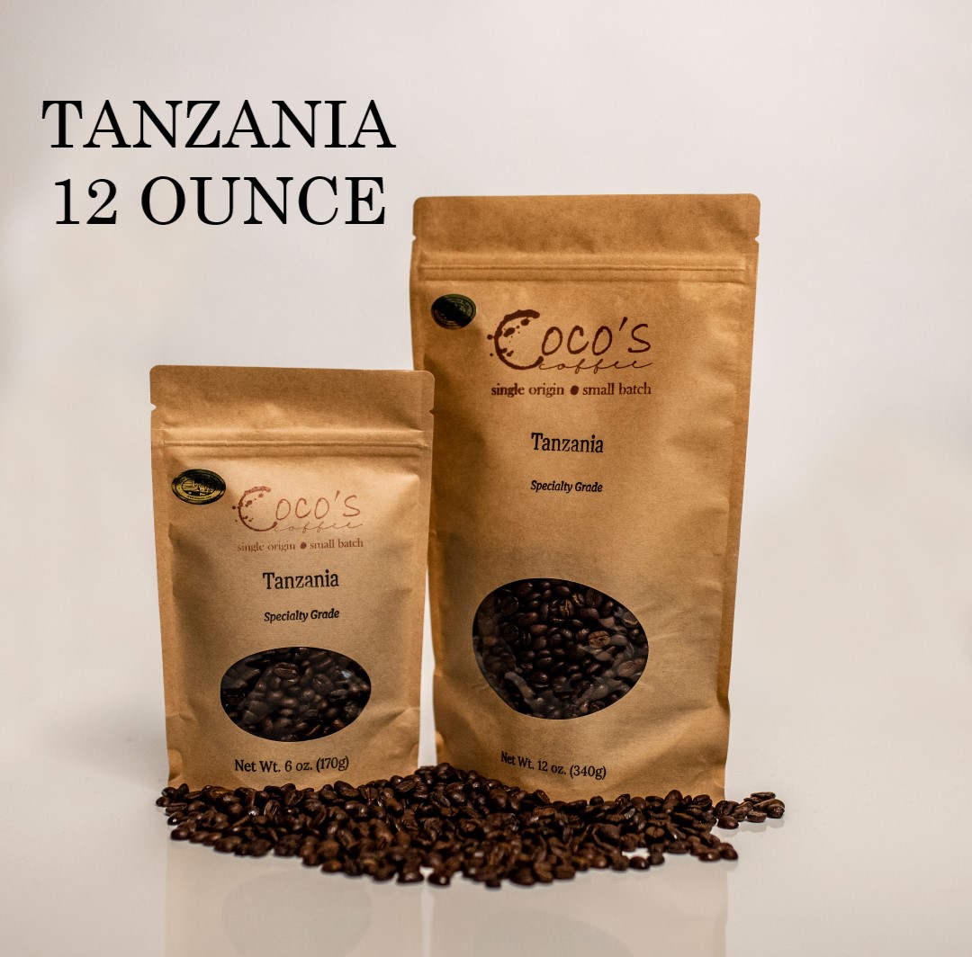 Tanzania- 12 oz – Coco's Coffee | NH's Premier Single Origin Coffee